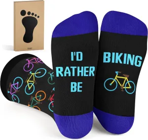 VICRAZY Hiking, Cycling, Camping Socks for Men, Women - Hiking, Bicycle, Camping, Bike Accessories, Stocking Stuffers