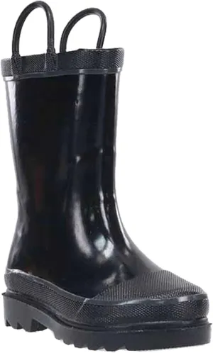 Western Chief Kids Waterproof Rubber Classic Rain Boot with Pull Handle