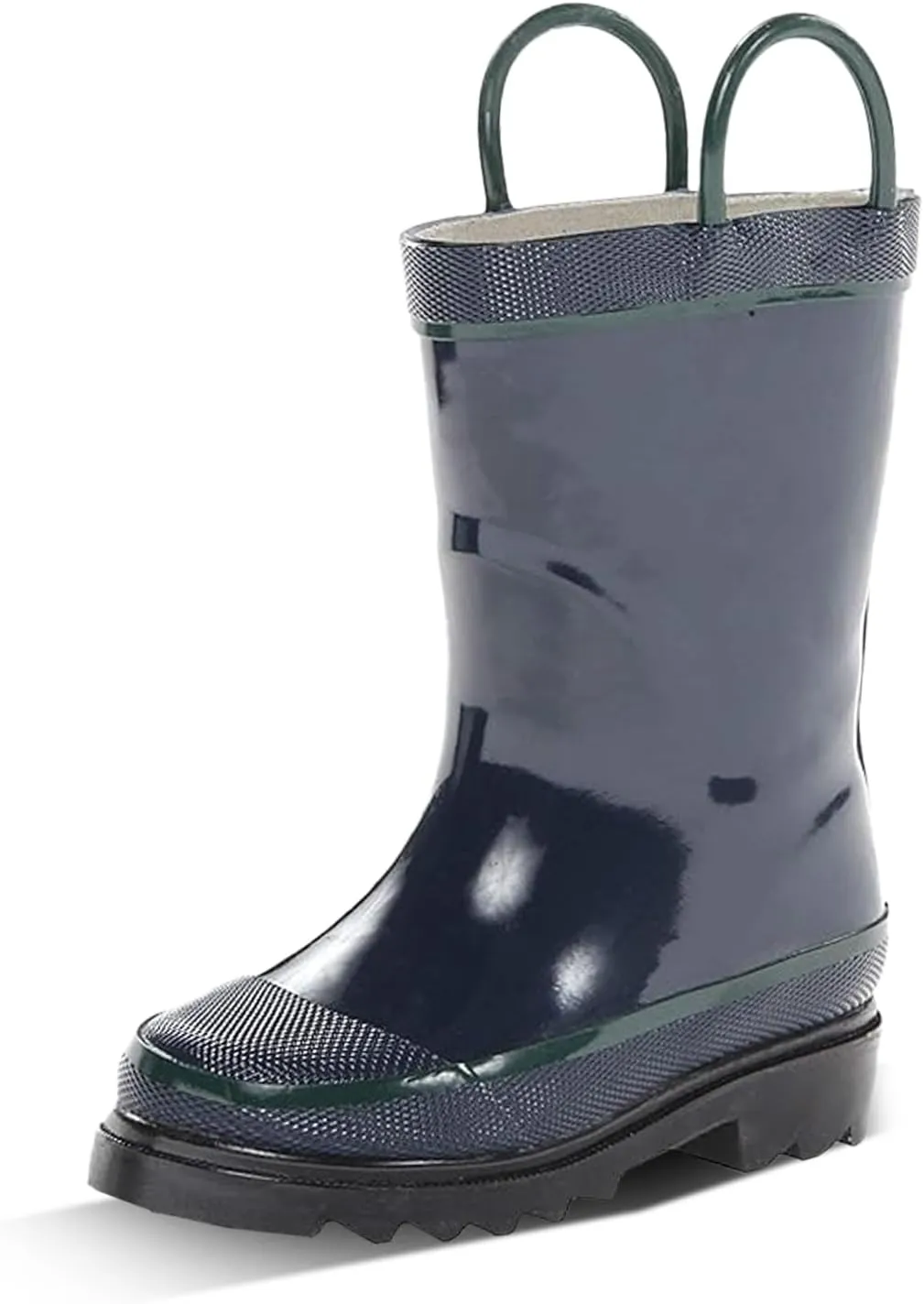Western Chief Kids Waterproof Rubber Classic Rain Boot with Pull Handle