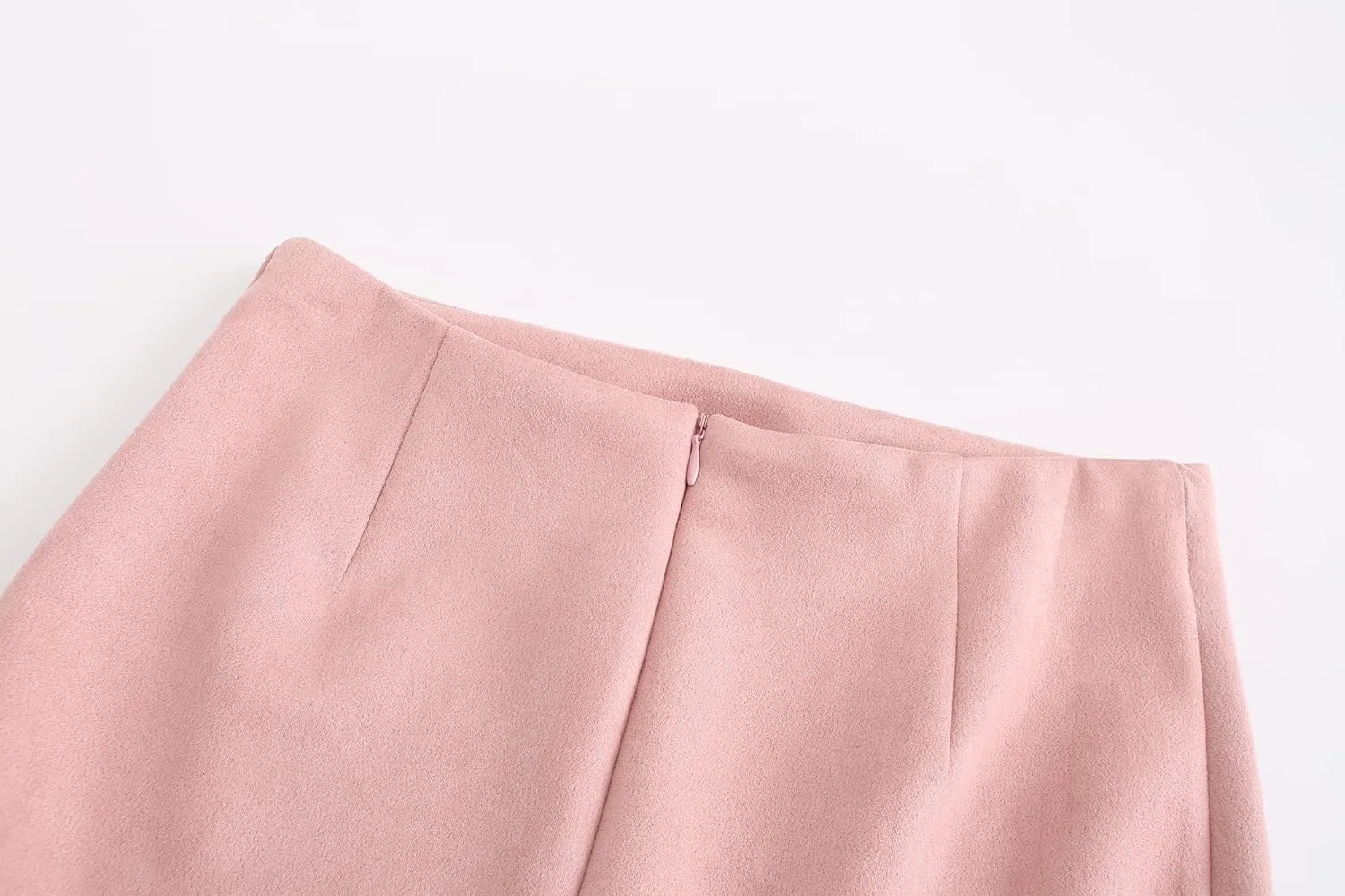 Women's Faux Suede Midi Pencil Skirt