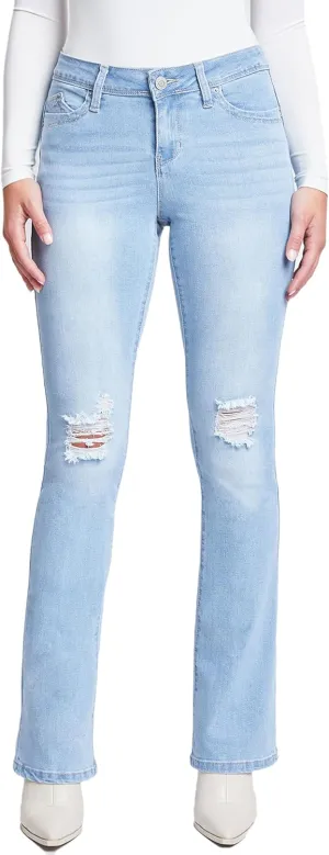 YMI Women's Wannabettabutt Bootcut Jeans