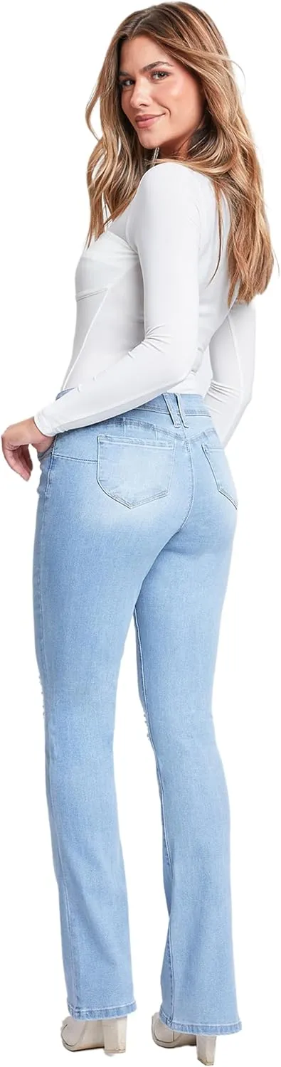 YMI Women's Wannabettabutt Bootcut Jeans