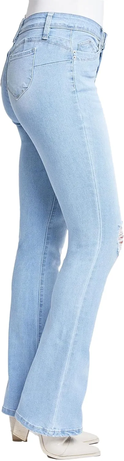 YMI Women's Wannabettabutt Bootcut Jeans